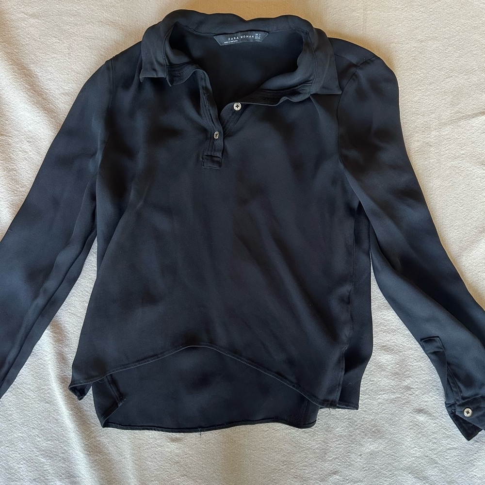 Black Zara Blouse